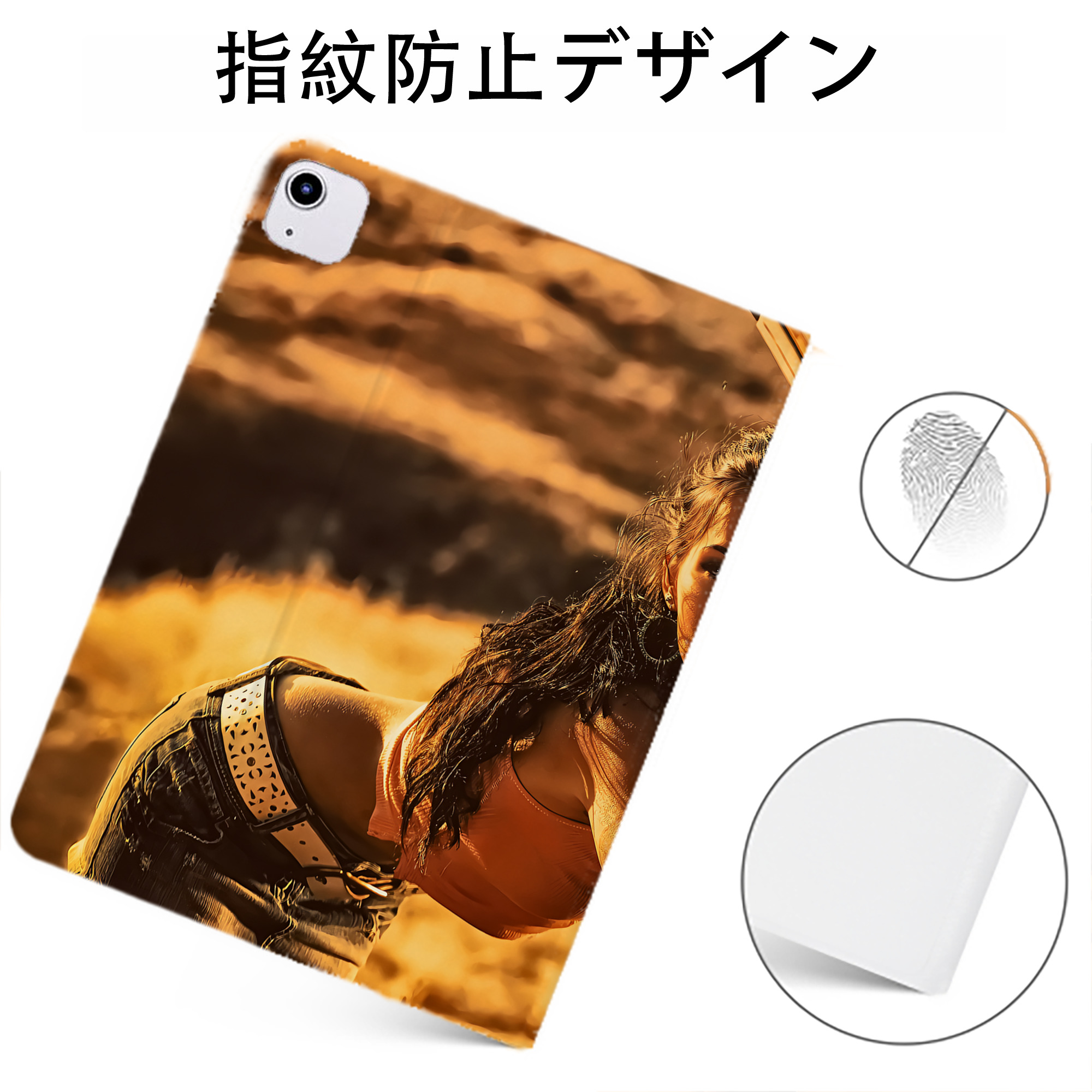 （画像用） Transformers トランスフォーマー IPadケース ペンホルダー付き ブックスタイルデザイン
